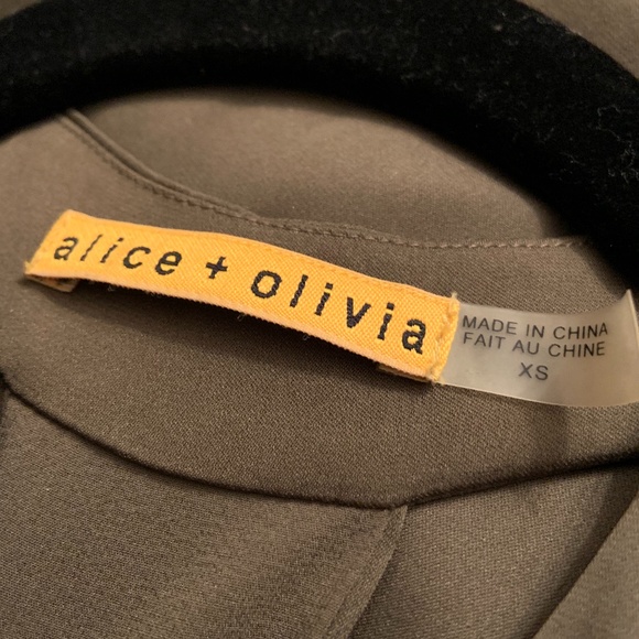 Alice + Olivia silk T-back mini dress - Picture 6 of 7